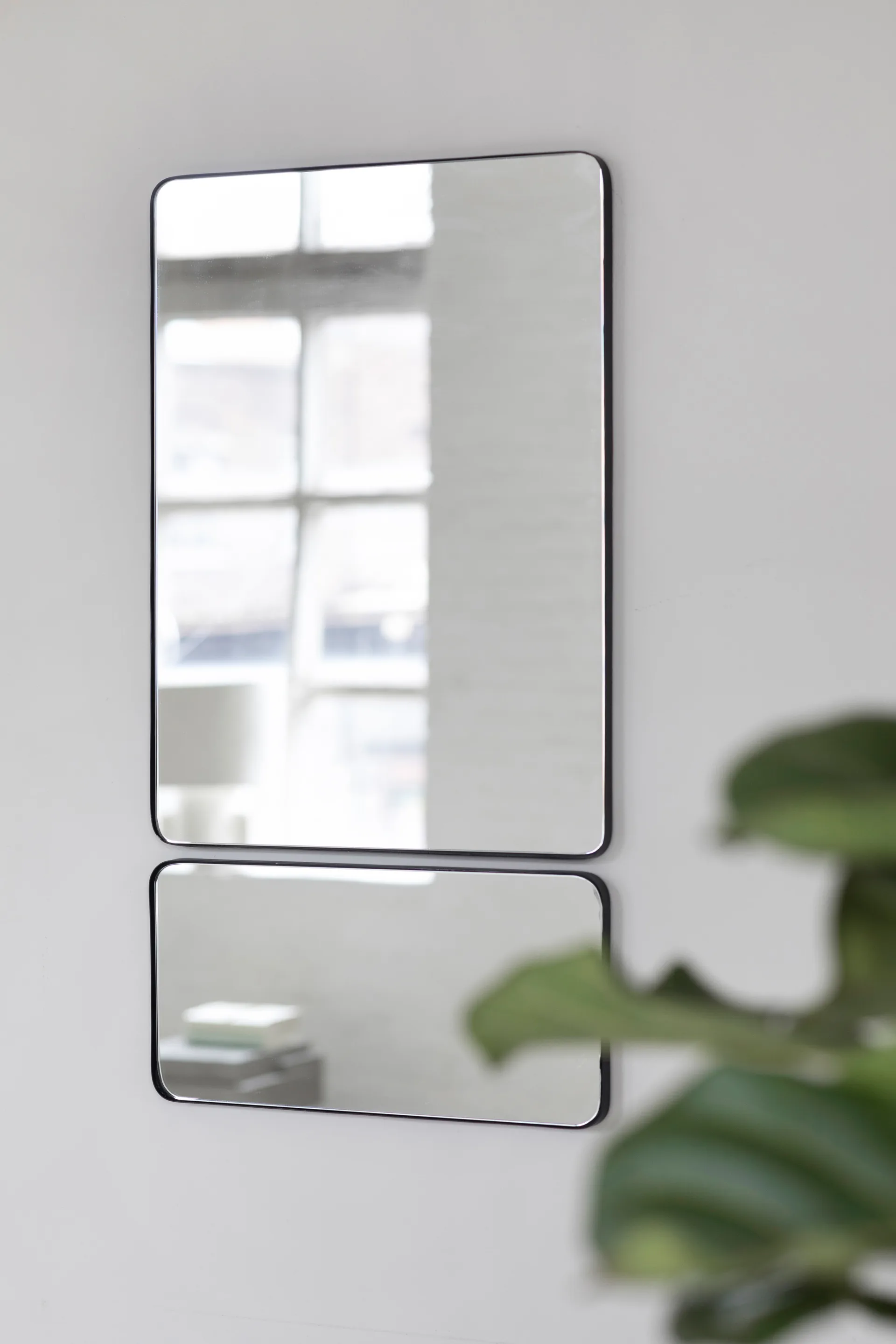 Miroir Serax E 20x40 cm, Noir Serax