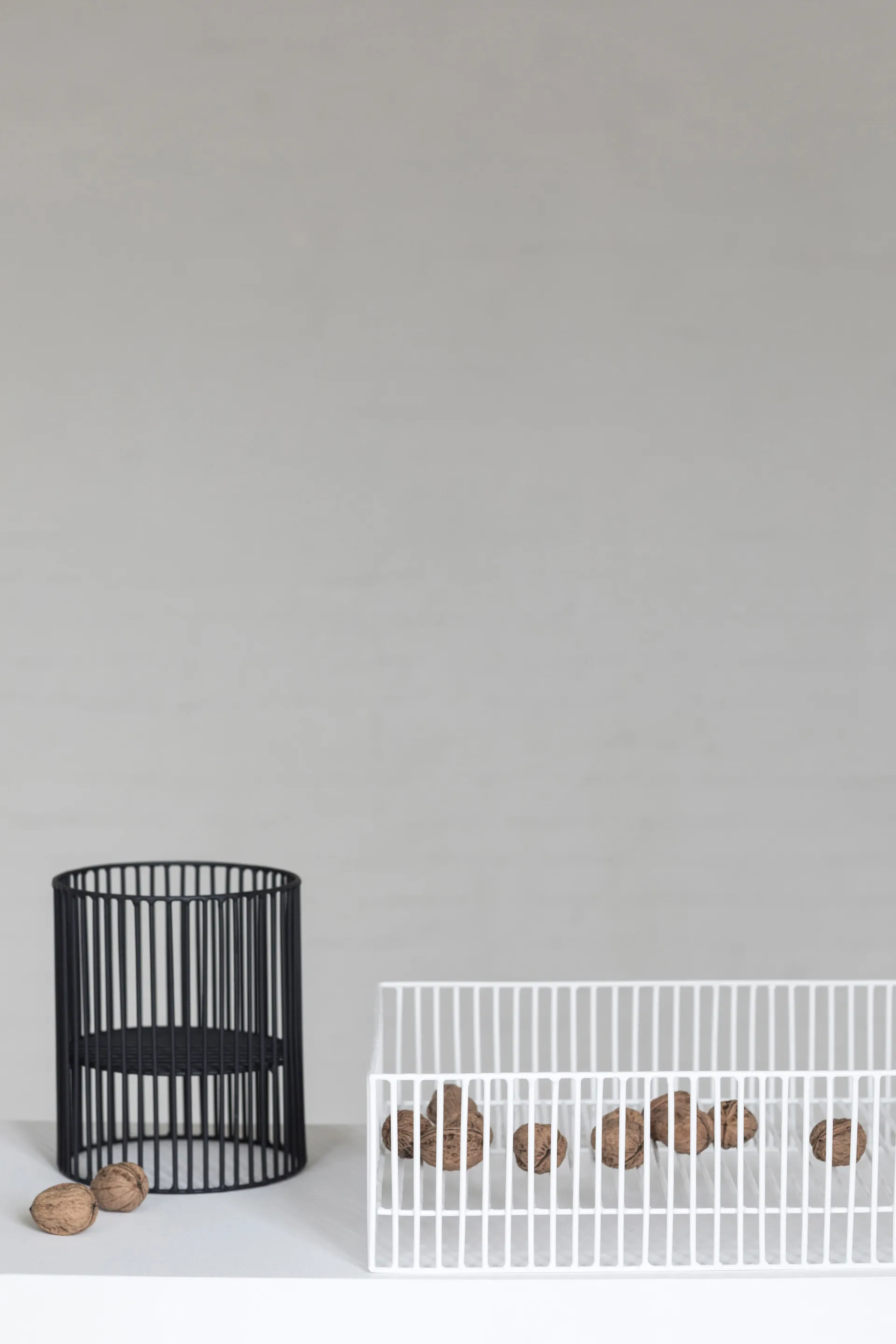 Panier Turn Ø15 cm, Noir Serax