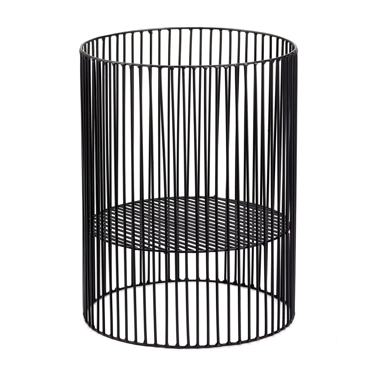 Serax Panier Turn 26 cm Noir | Design Scandinave | Paniers de rangement | Noir