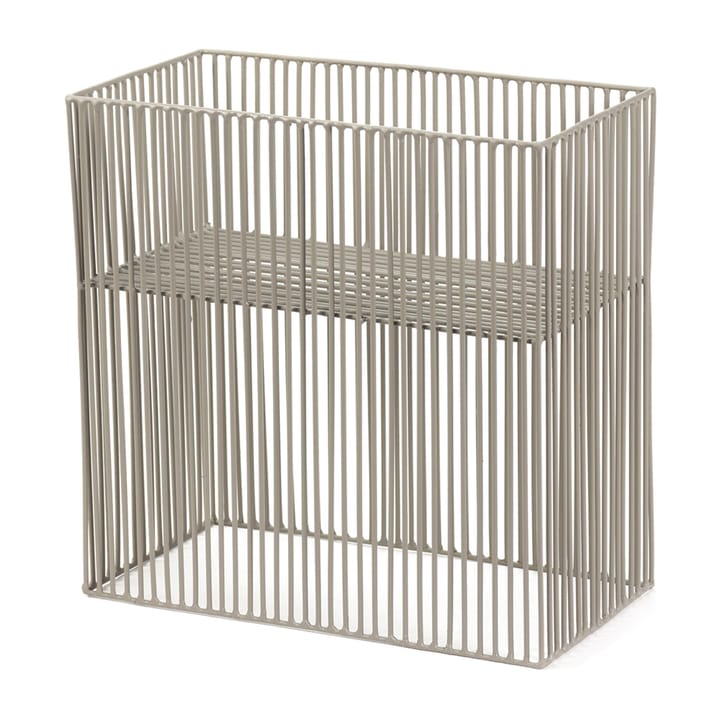Panier Turn bas 15x30 cm, Gris Serax