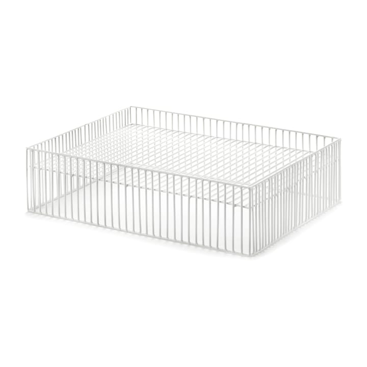 Panier Turn bas 30x40 cm, Blanc Serax
