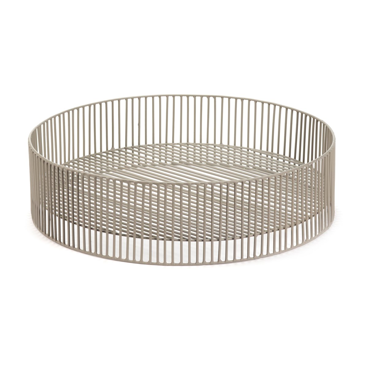 Serax Panier Turn bas o40 cm Gris | Design Scandinave | Paniers de rangement | Gris
