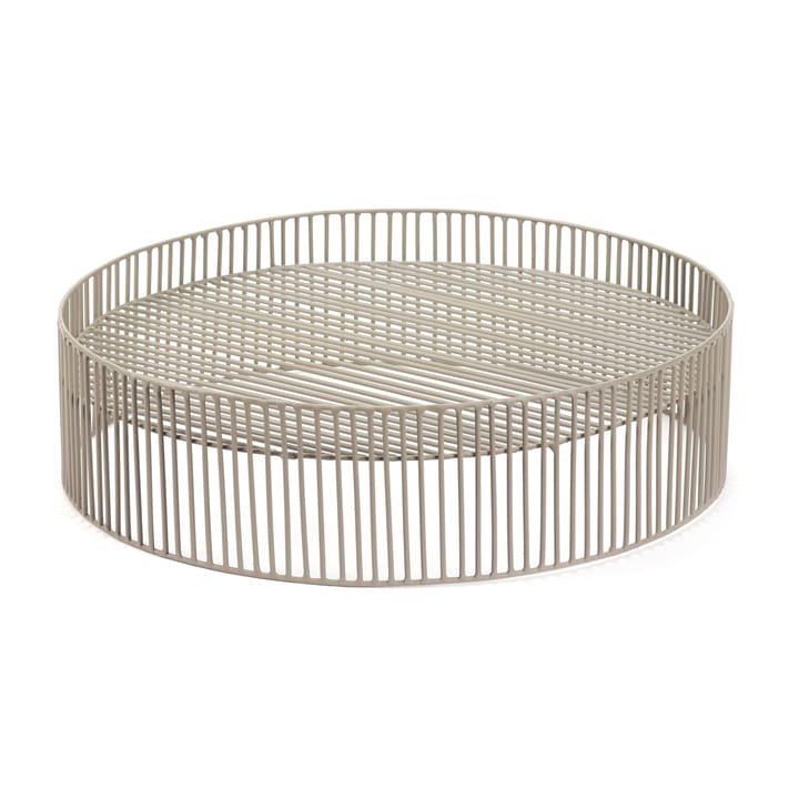 Panier Turn bas Ø40 cm, Gris Serax