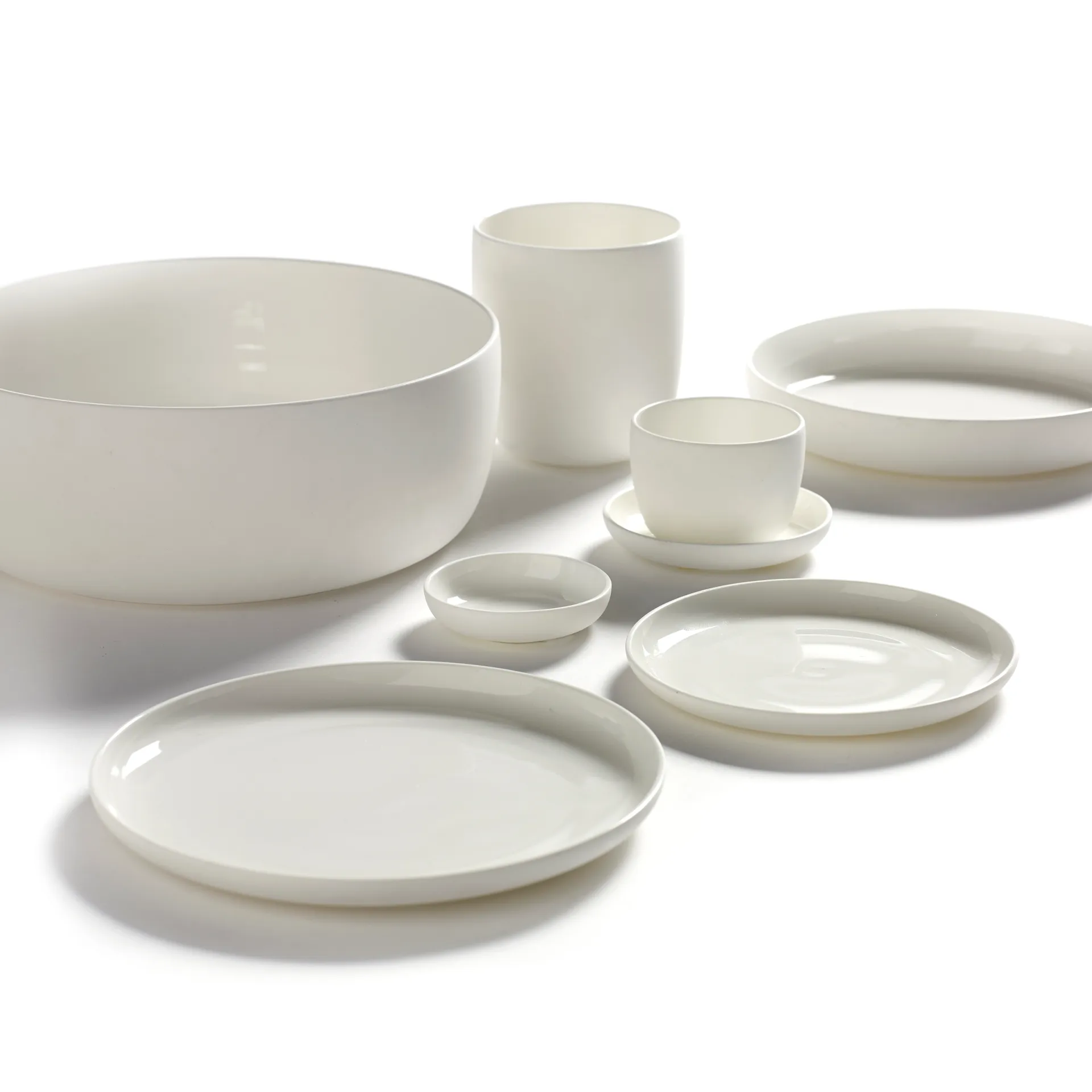 Petite assiette Base blanc, 6 cm Serax