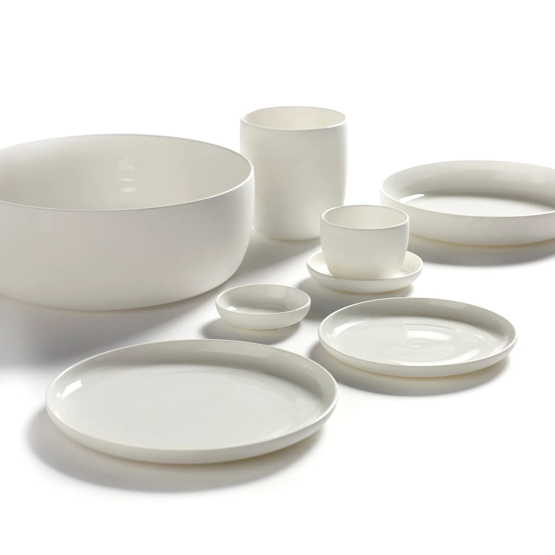 Petite assiette Base blanc, 8 cm Serax