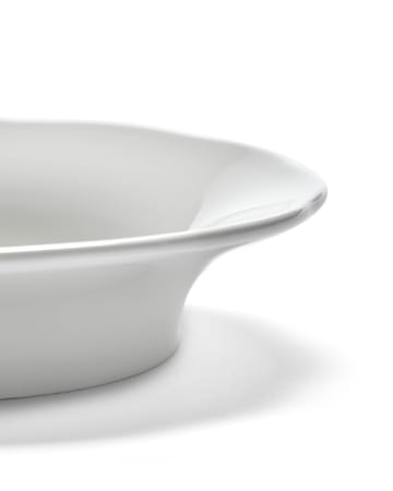 Petite assiette creuse Silhouette M Ø15 cm - Blanc - Serax
