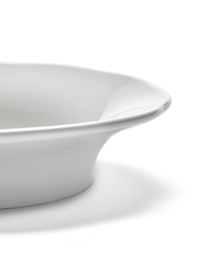 Petite assiette creuse Silhouette M Ø15 cm, Blanc Serax
