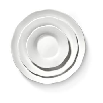 Petite assiette creuse Silhouette M Ø15 cm - Blanc - Serax