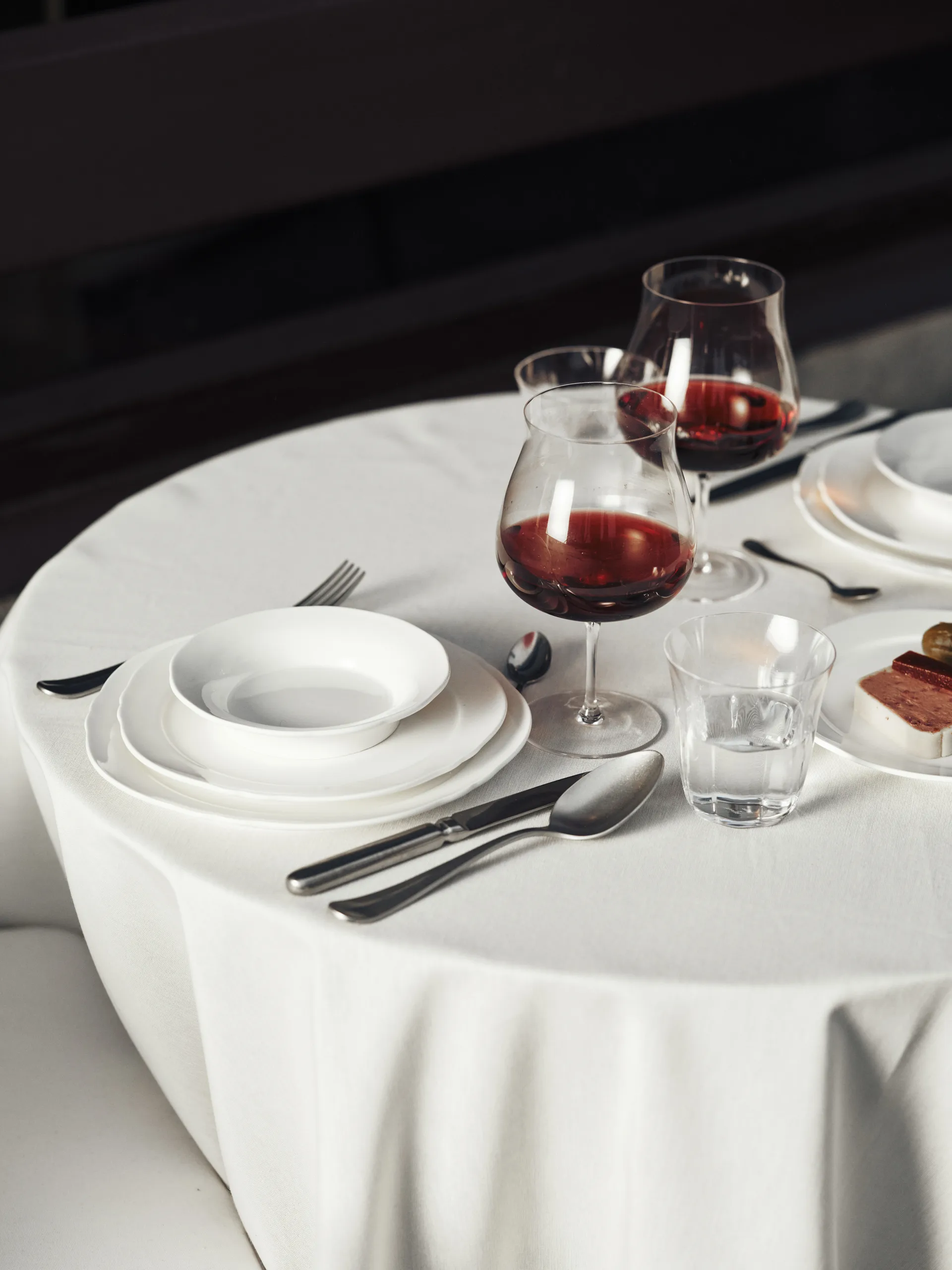 Petite assiette creuse Silhouette M Ø15 cm lot de 4, Blanc Serax