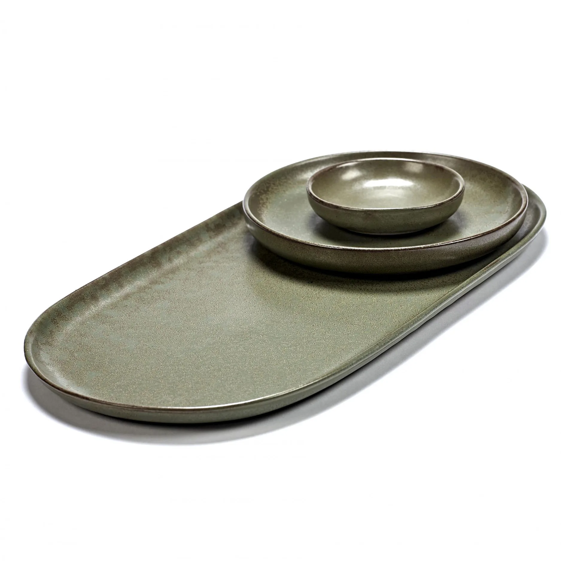 Petite assiette Surface 16 cm, Camogreen Serax