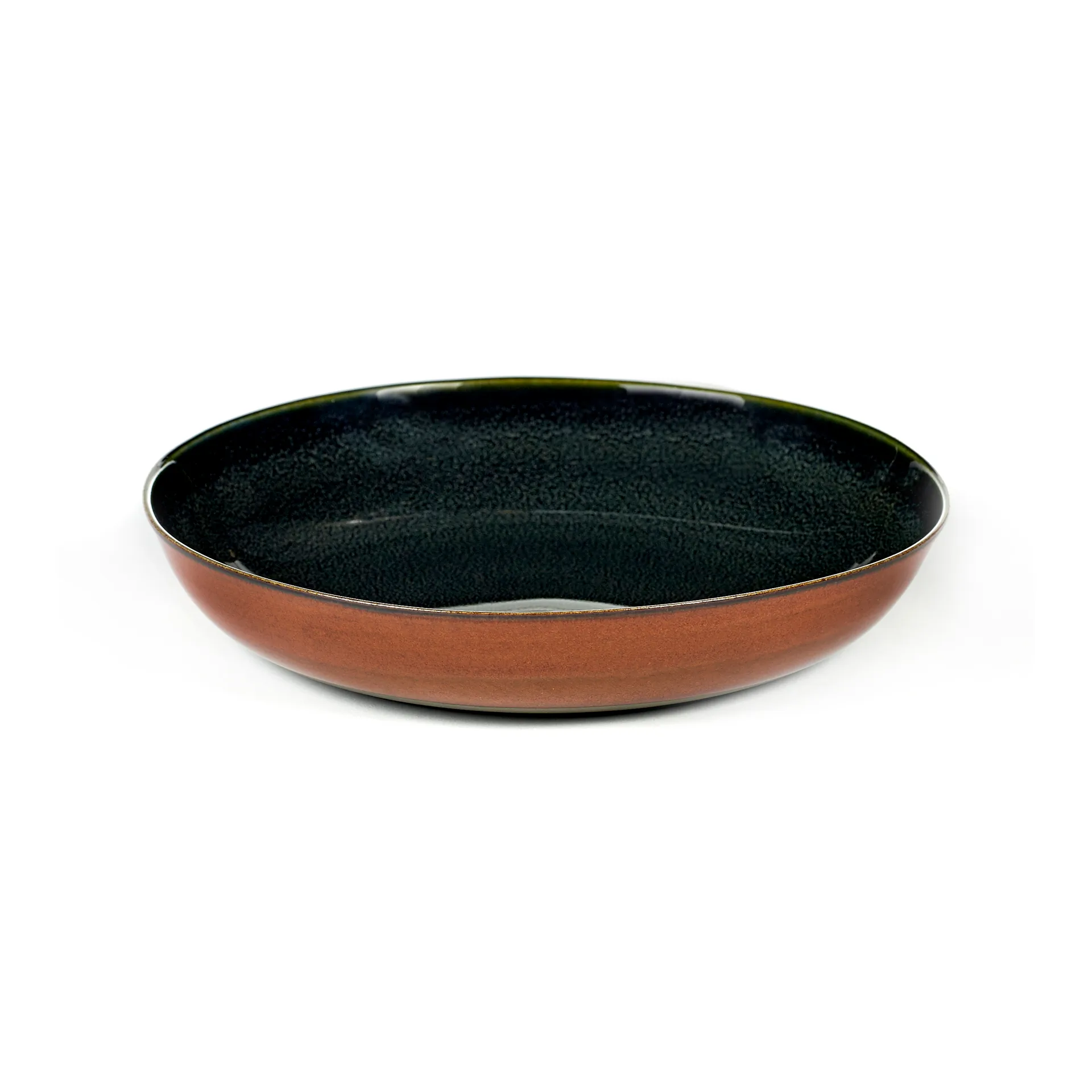 Petite assiette Terres de Rêves 17,5 cm, Dark blue-rust Serax