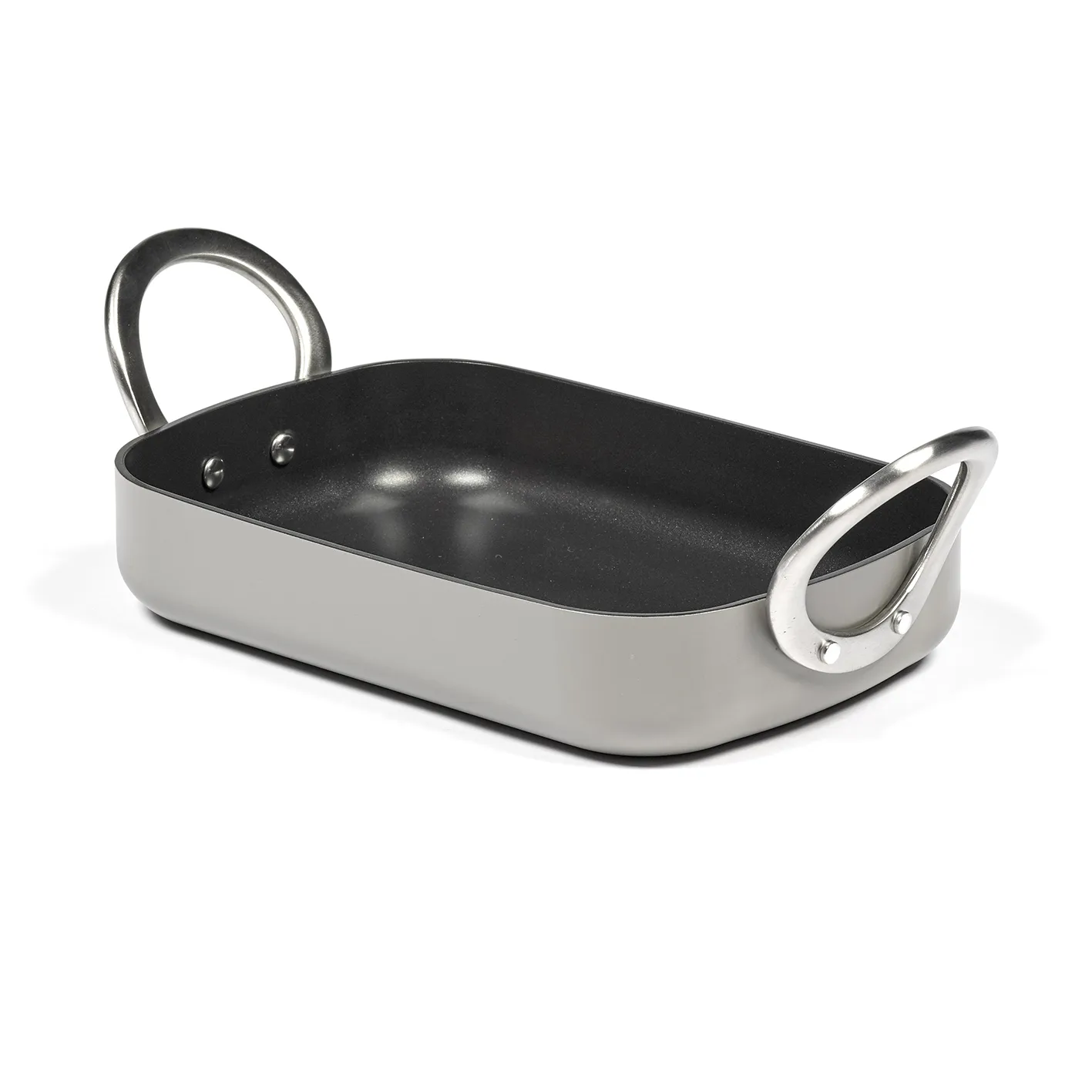 Plat à four Pure 20x30 cm, Stone grey Serax