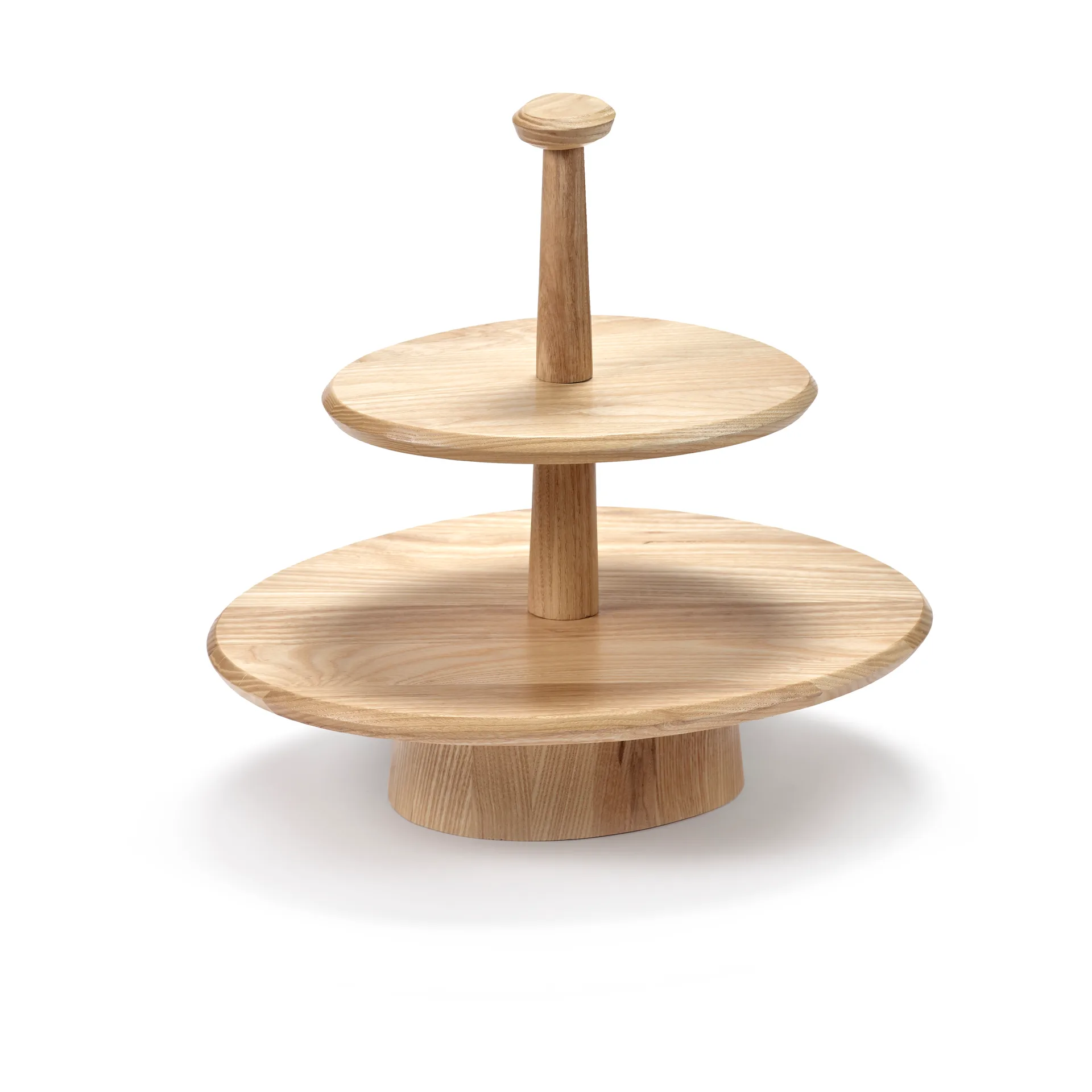 Plat à gâteau 2 étages Dune 01, Ash Serax