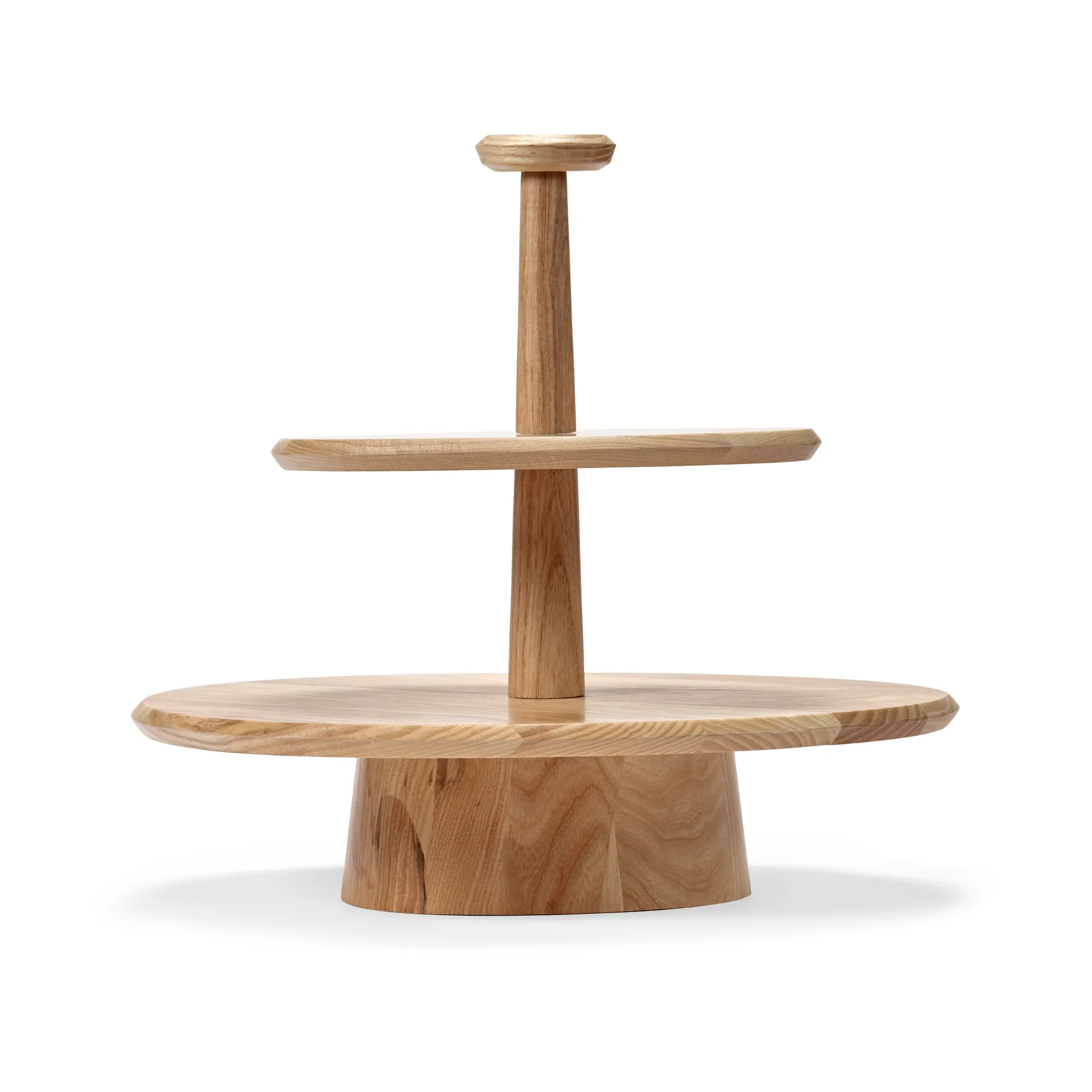 Plat à gâteau 2 étages Dune 01, Ash Serax