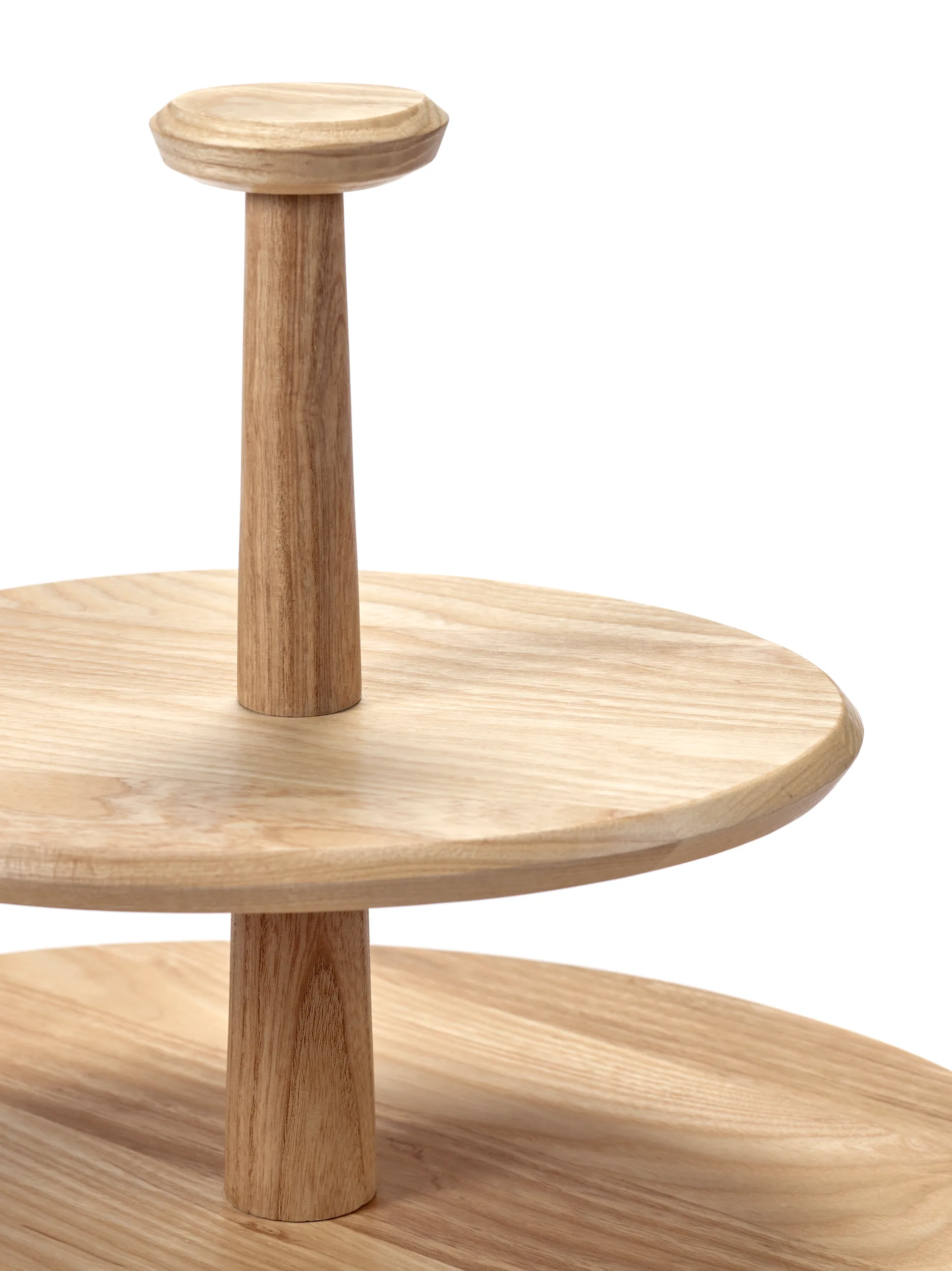 Plat à gâteau 2 étages Dune 01, Ash Serax