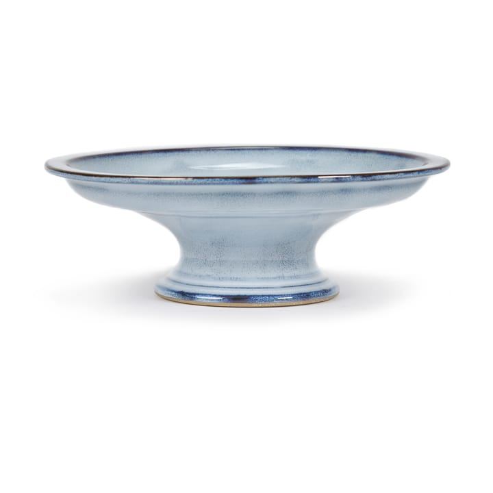 Plat à gâteau émaillé Pure L Ø23,5 cm, Bleu Serax