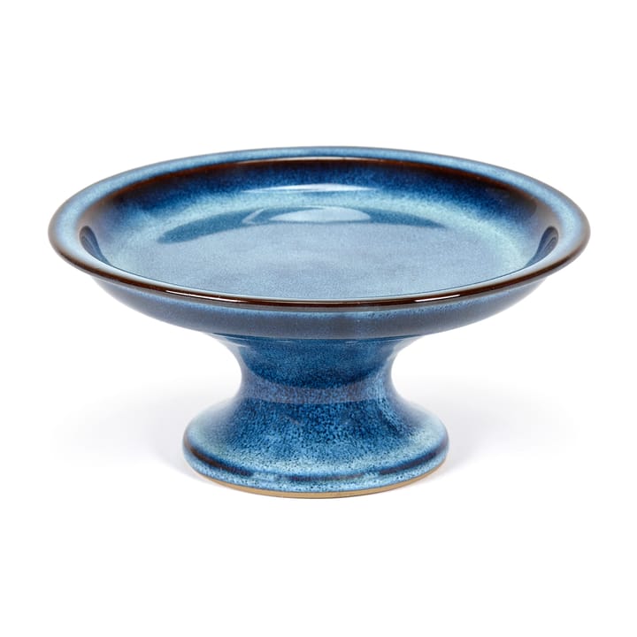 Plat à gâteau émaillé Pure S Ø16,5 cm - Bleu foncé - Serax