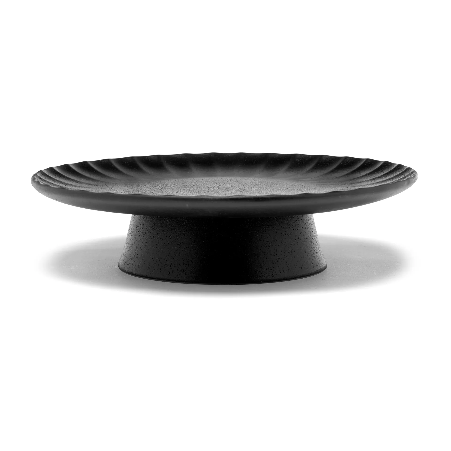 Plat à gâteau Inku L Ø24 cm, Noir Serax