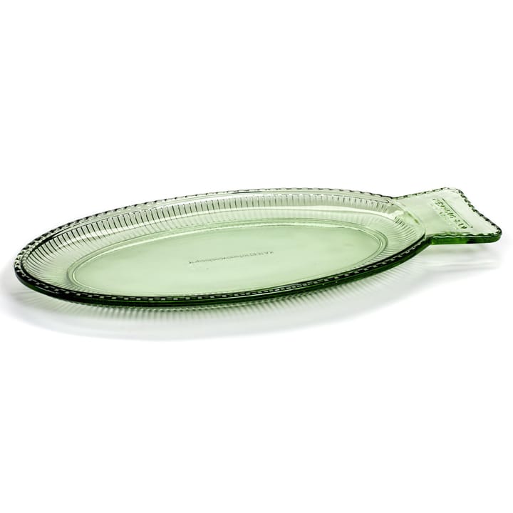 Plat à service Fish & Fish 16x35 cm - Green - Serax