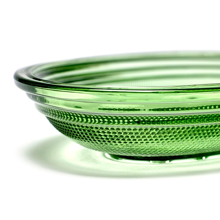 Plat Fish & Fish oval 14x26 cm - Green - Serax
