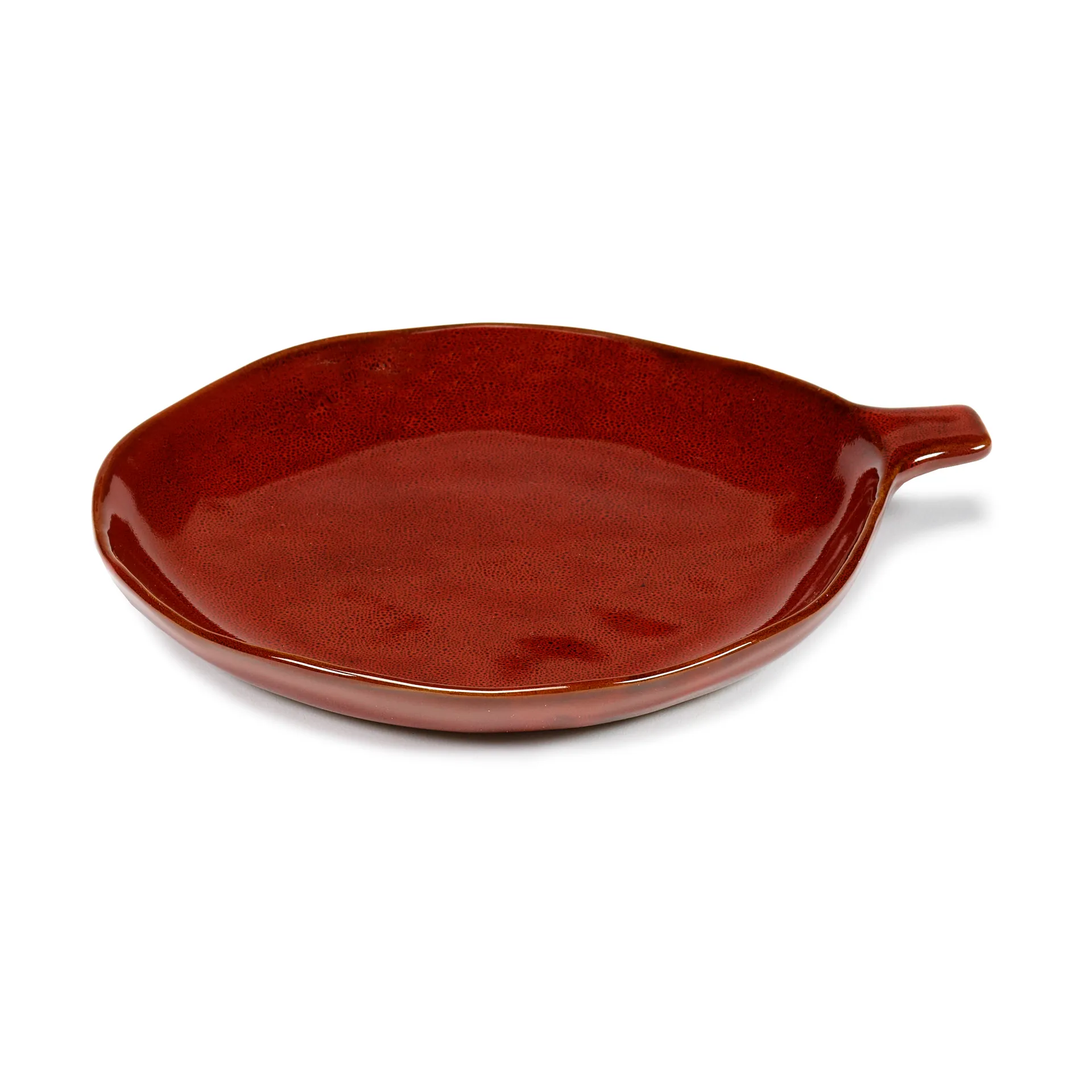 Plat La Mère avec anse Ø17 cm lot de 2, Venetian red Serax