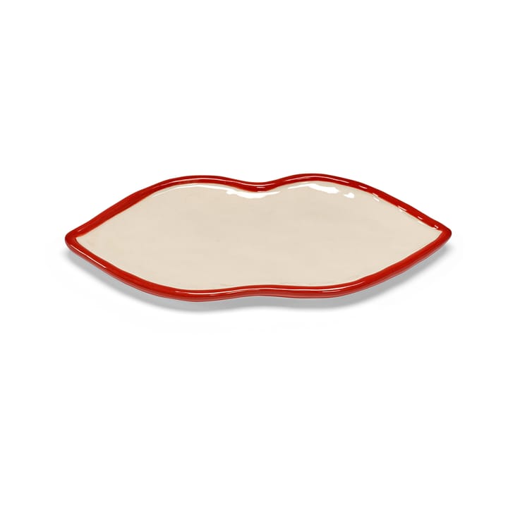 Plateau Les Objets Mouleversants M - Red-white - Serax