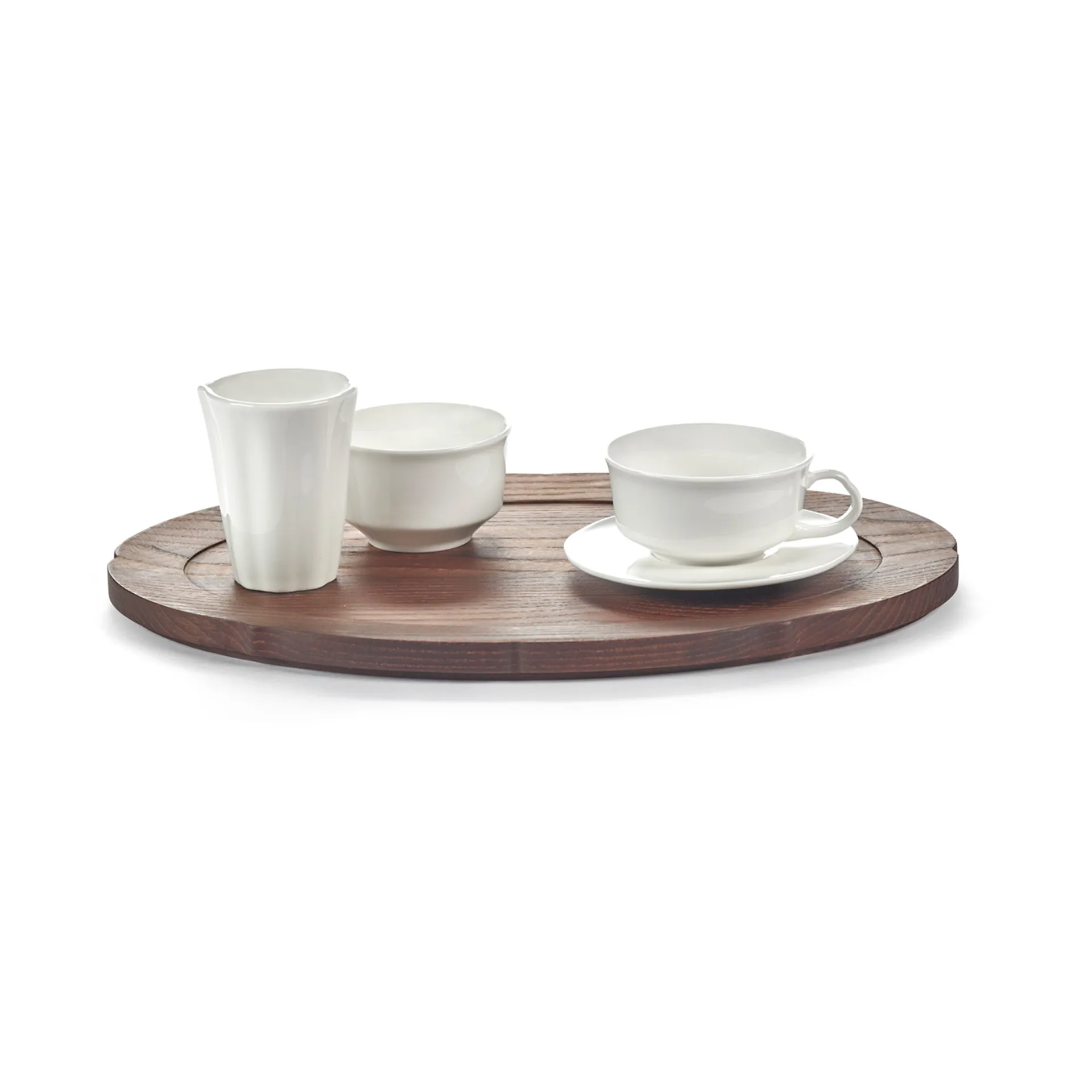 Plateau ovale Silhouette 21x30 cm, Frêne Serax