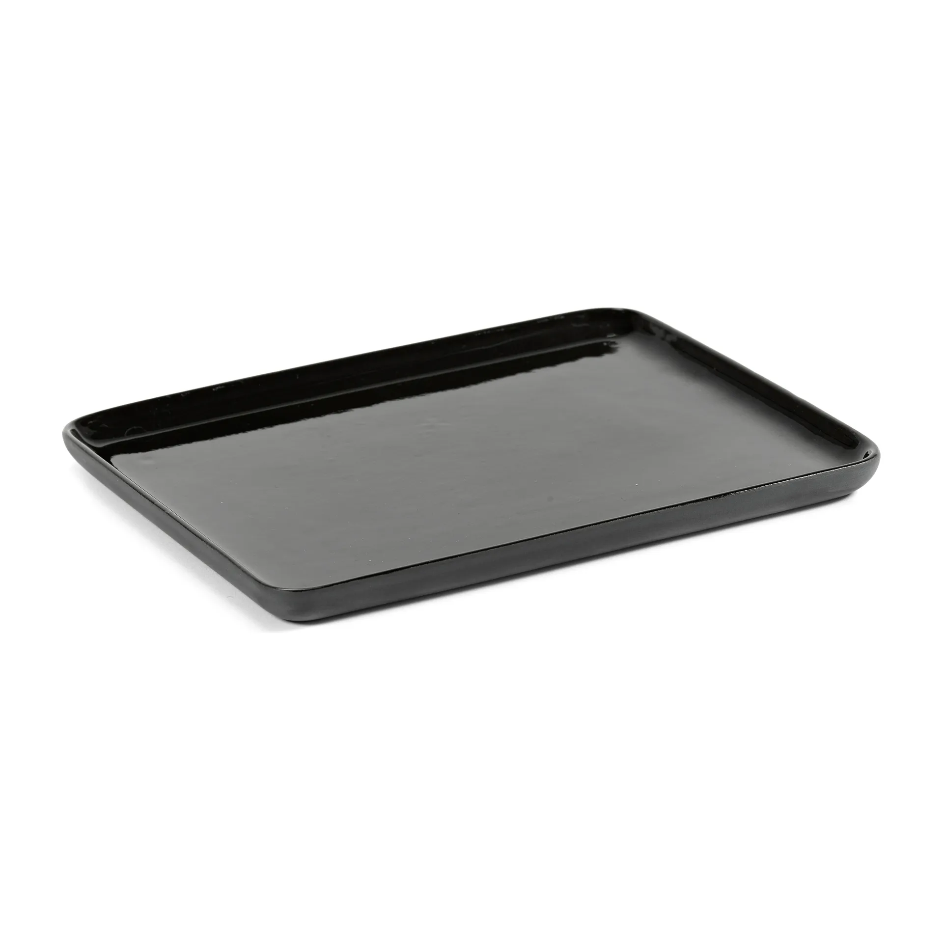 Plateau rectangulaire Cose M 16,2cmx19,2 cm, Gris foncé Serax