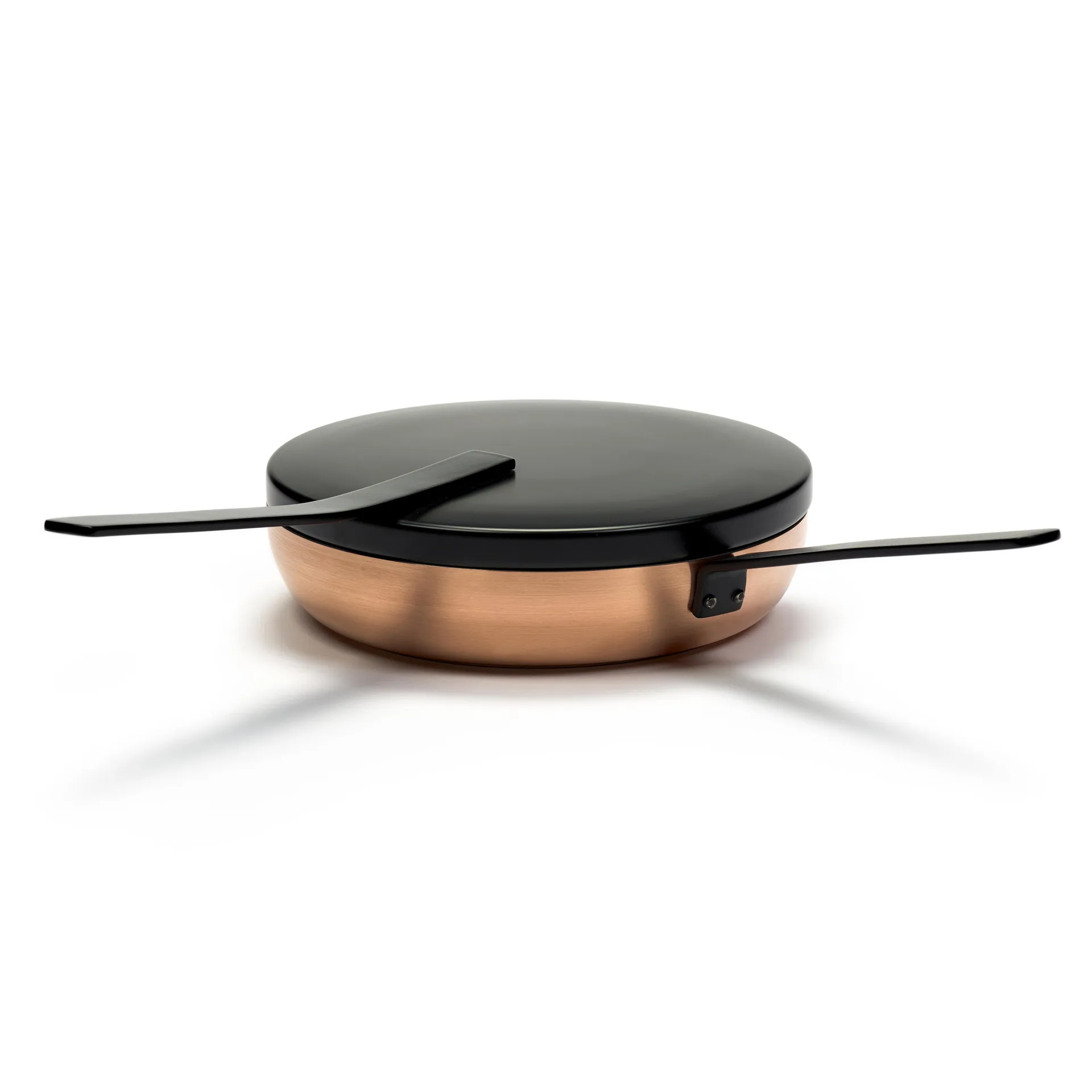 Poêle avec couvercle Base 24 cm, Cuivre Serax