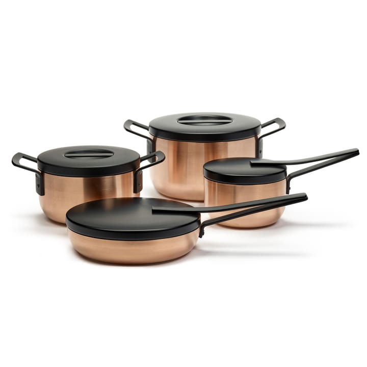 Poêle avec couvercle Base 24 cm - Cuivre - Serax