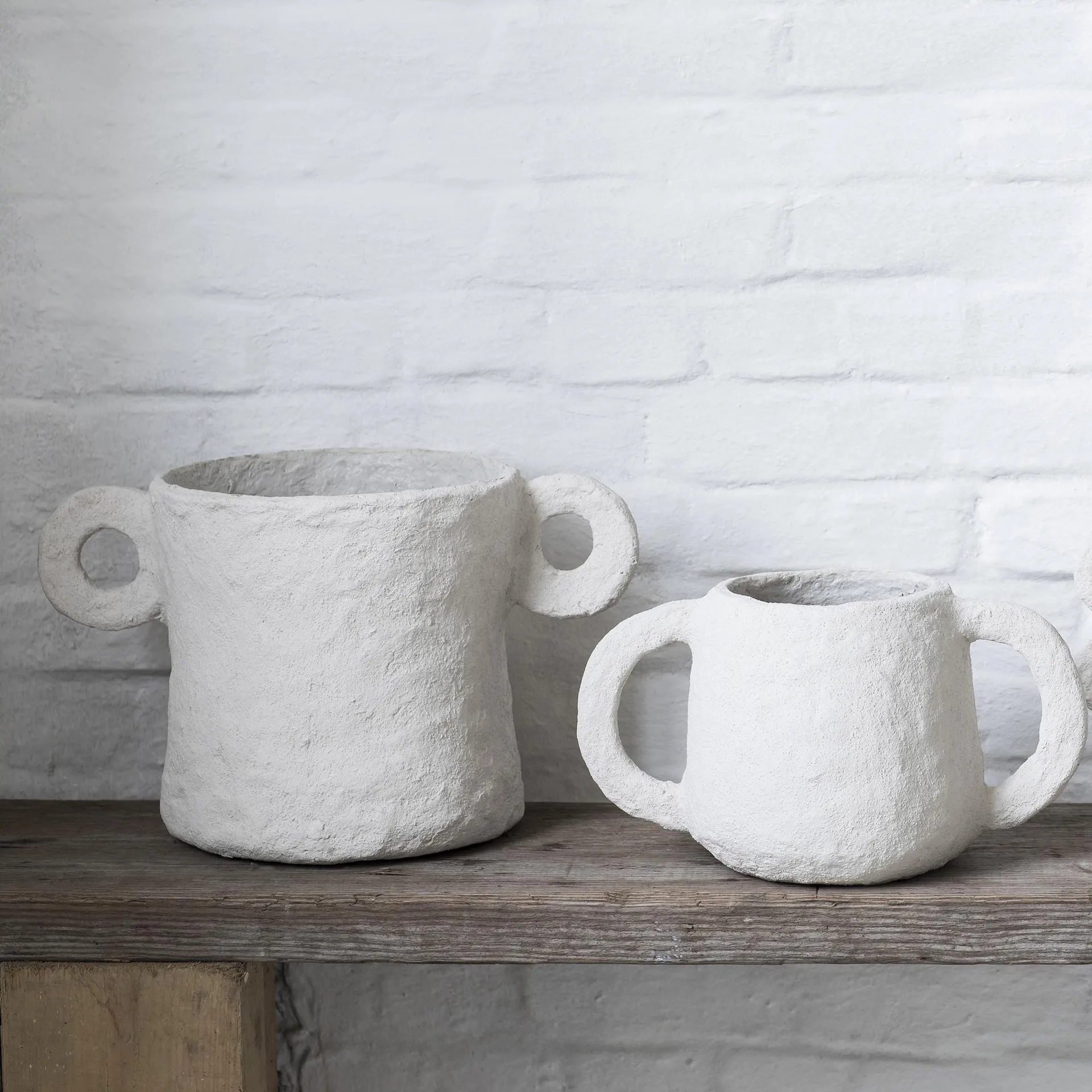 Pot Earth Ø 14 cm, Beige Serax