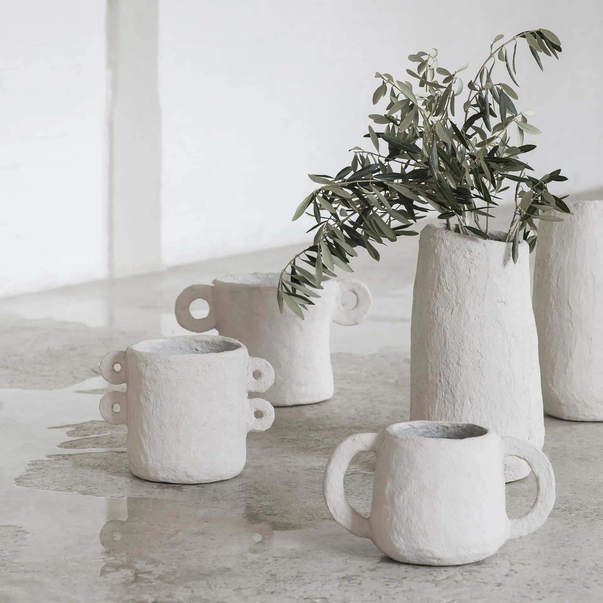 Pot Earth Ø 18 cm, Beige Serax