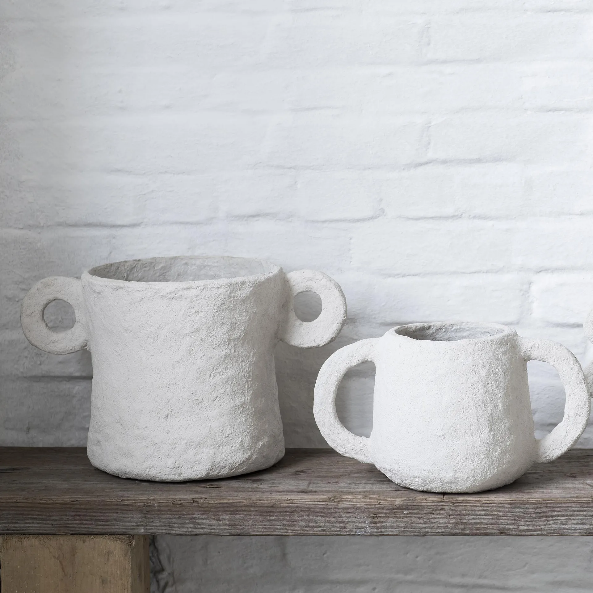 Pot Earth Ø 22 cm, Beige Serax