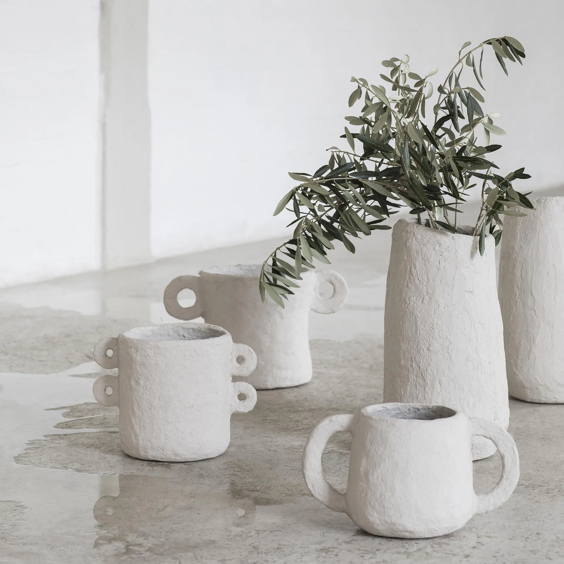 Pot Earth Ø 22 cm, Beige Serax