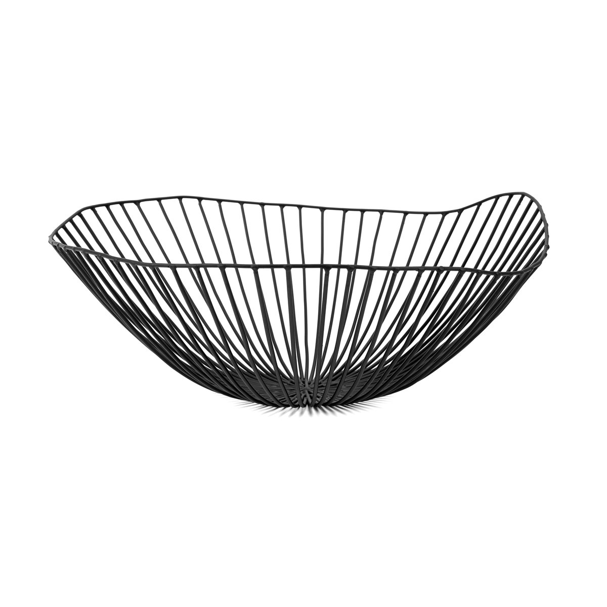 Serax Saladier Cesira 39 cm Noir | Design Scandinave | Corbeille à fruits | Noir