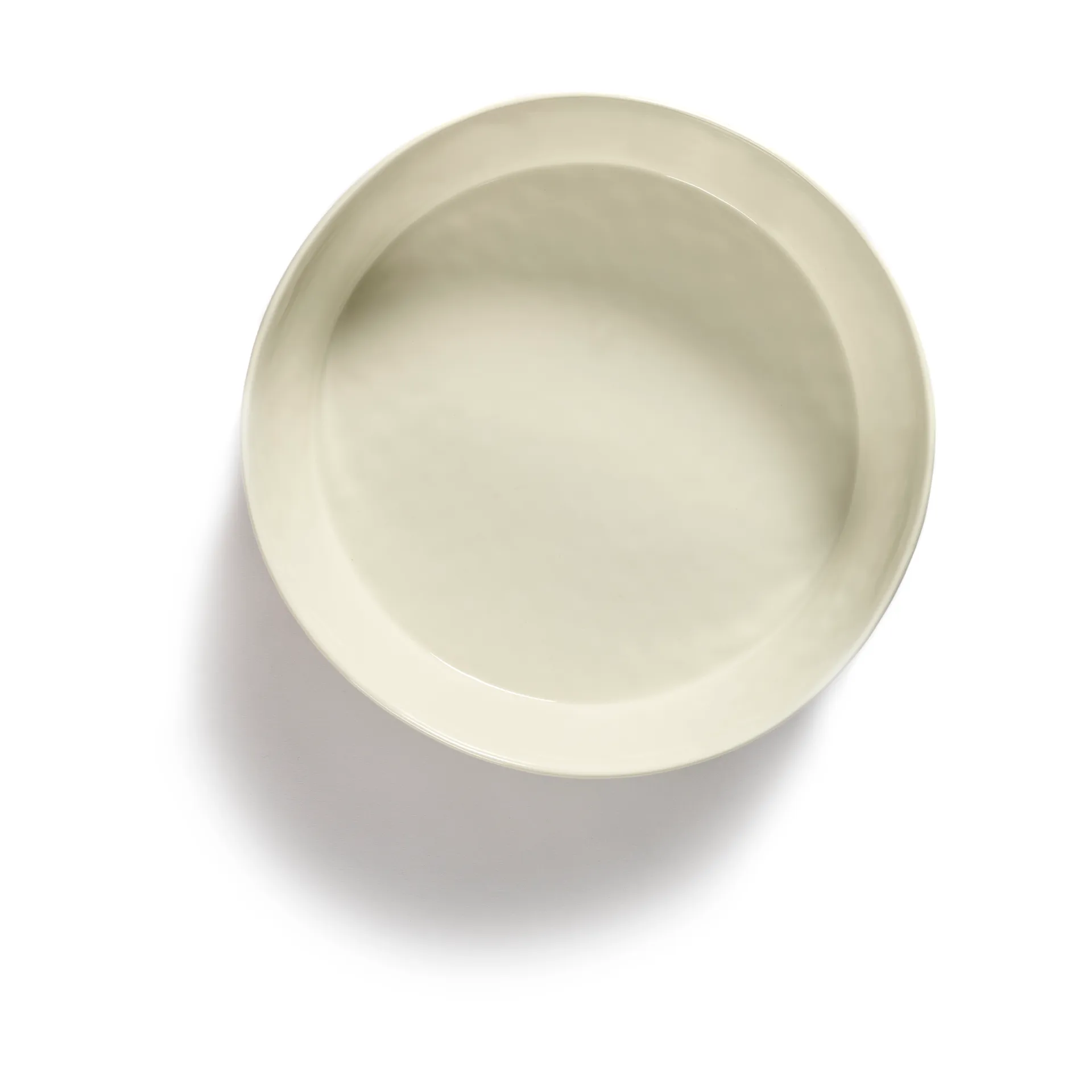 Saladier Ottolenghi Feast Ø27,5 cm, White stripes-red Serax