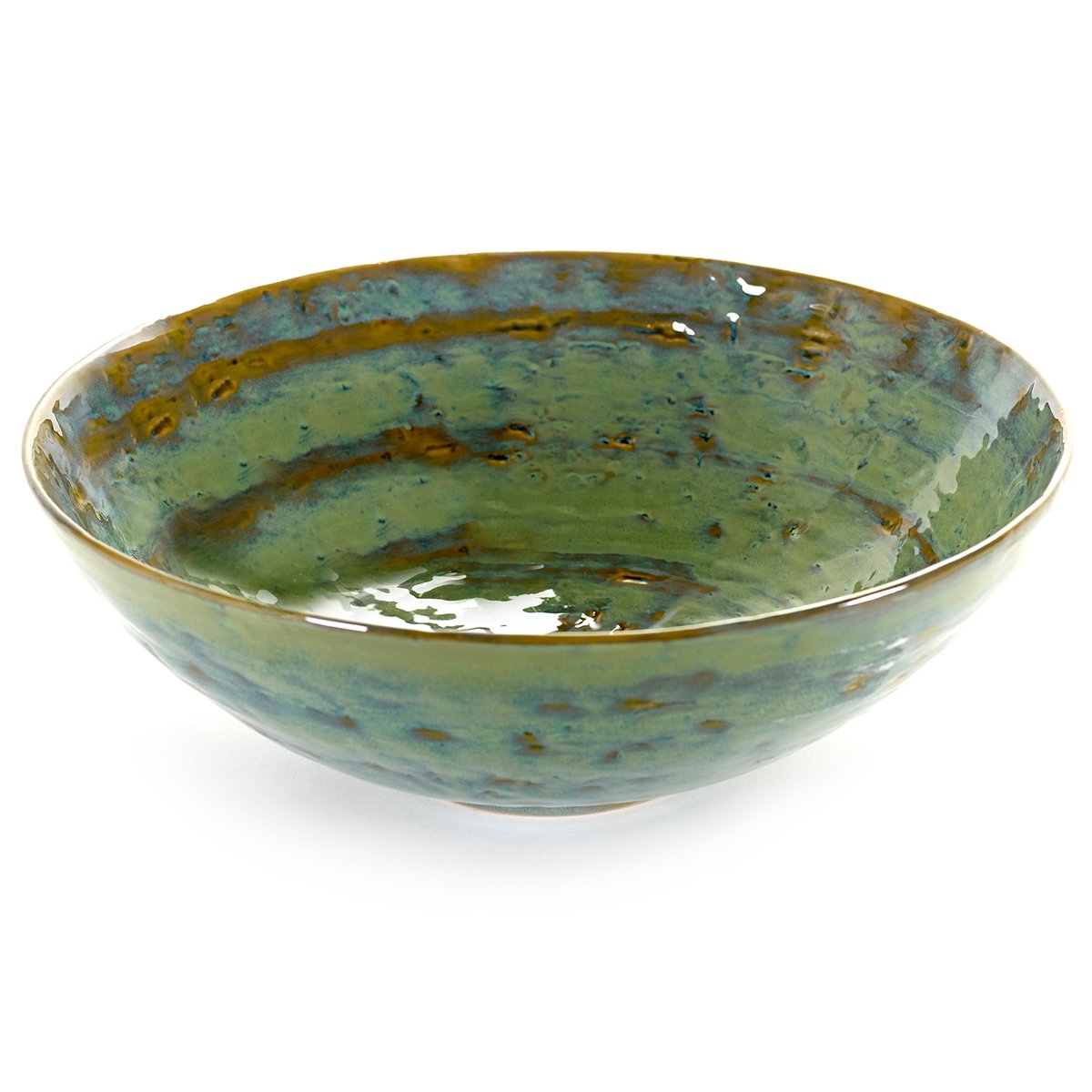 Serax Saladier Pure 32 cm Sea green | Design Scandinave | Saladiers | Vert