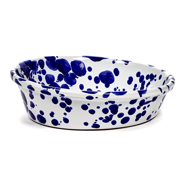 Saladier Table Nomade M - Blanc-bleu - Serax
