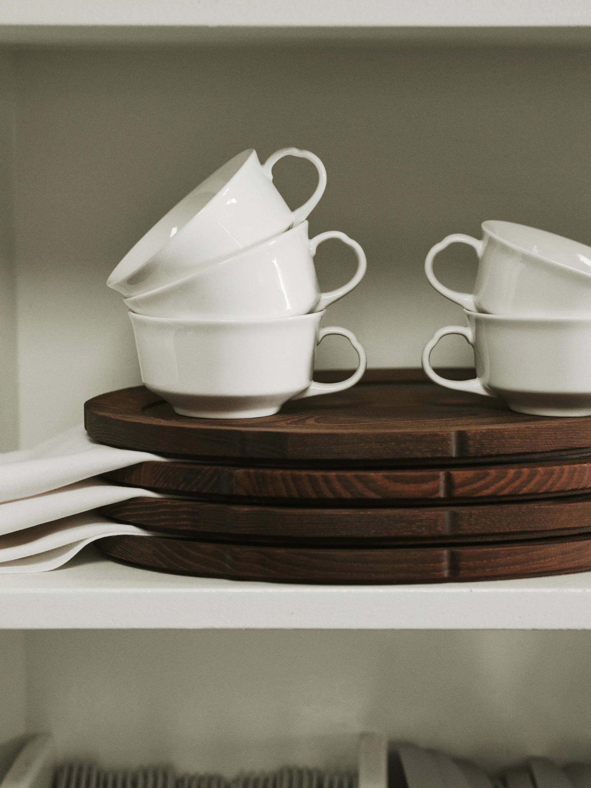 Tasse à café Silhouette 19 cl lot de 4, Blanc Serax