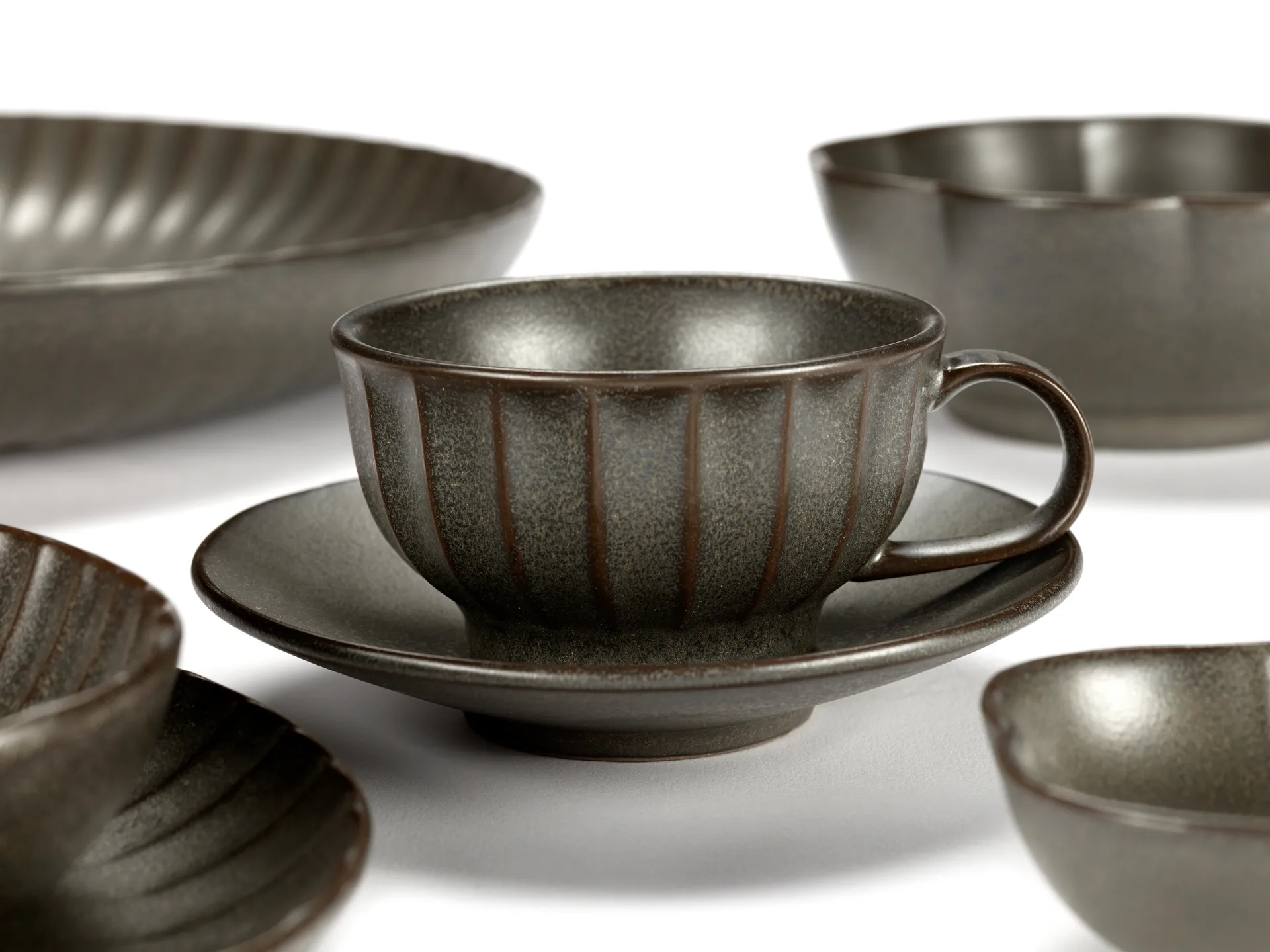 Tasse à capuccino Inku 20 cl, Vert Serax