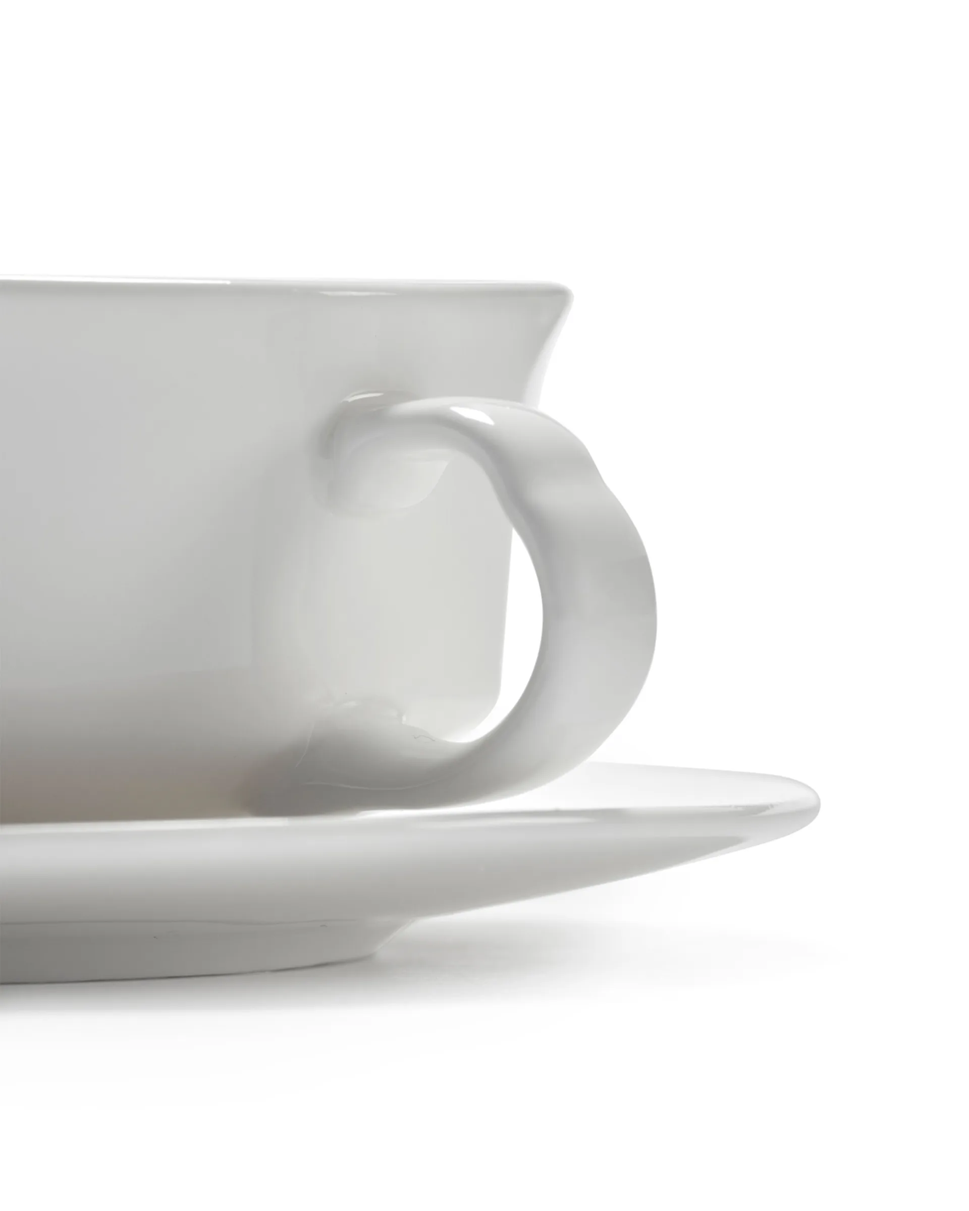 Tasse à espresso Silhouette 10 cl lot de 4, Blanc Serax