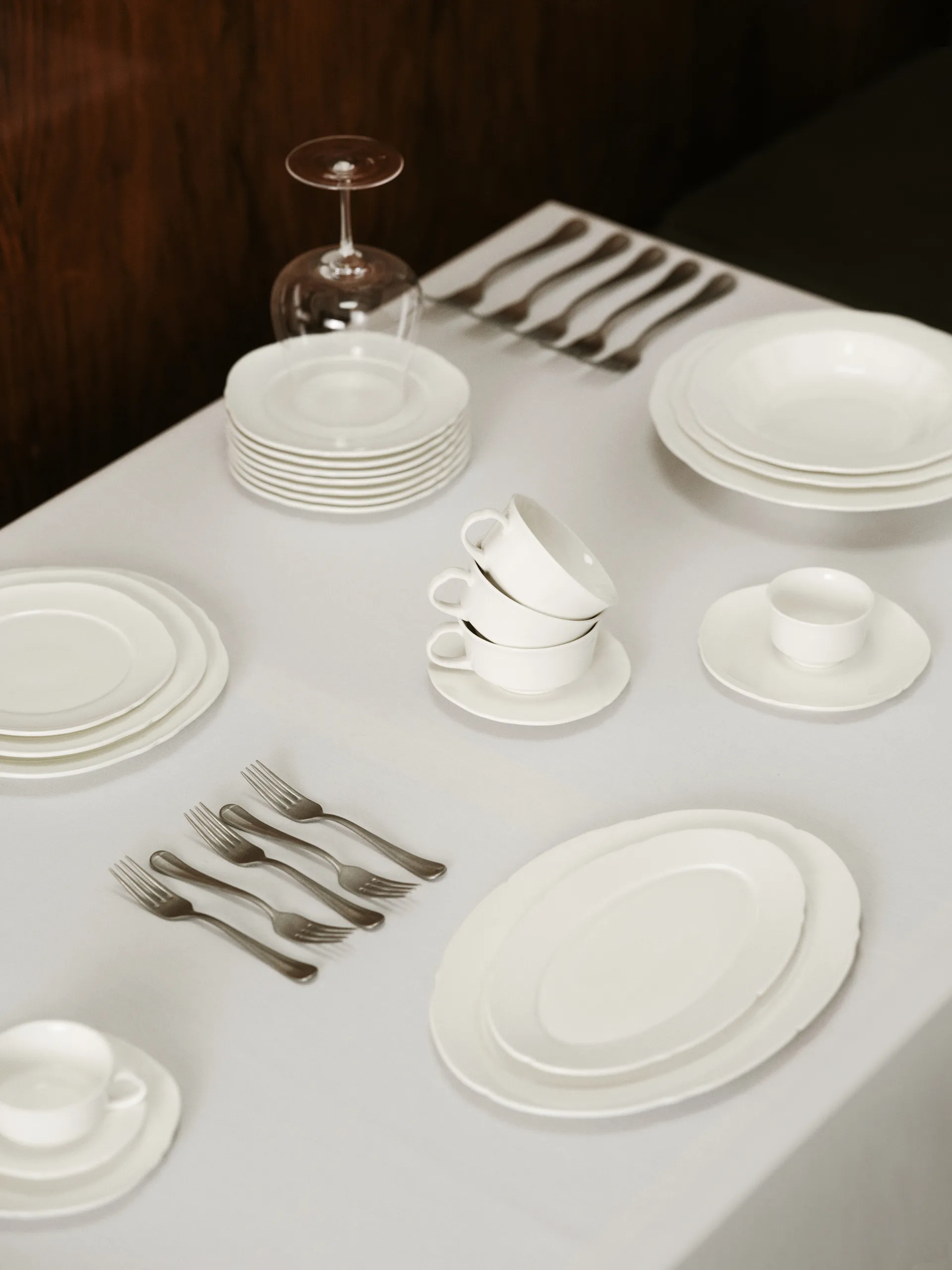 Tasse à espresso Silhouette 10 cl lot de 4, Blanc Serax