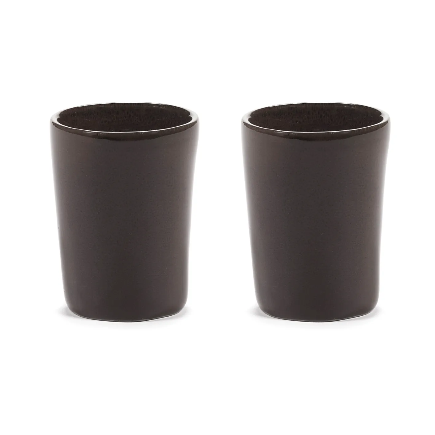 Tasse à expresso La Mère 7 cl lot de 2, Dark brown Serax