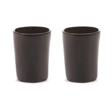 Tasse à expresso La Mère 7 cl lot de 2 - Dark brown - Serax