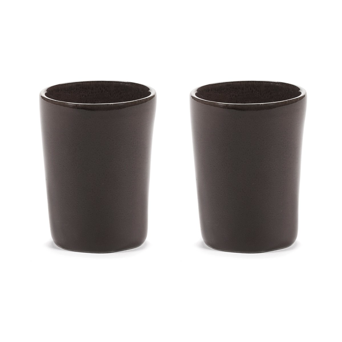 Serax Tasse à expresso La Mère 7 cl lot de 2 Dark brown