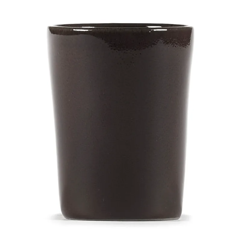 Tasse à expresso La Mère 7 cl lot de 2, Dark brown Serax