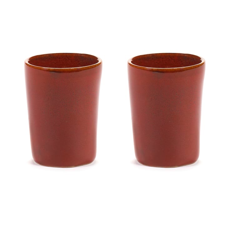 Tasse à expresso La Mère 7 cl lot de 2 - Venetian red - Serax