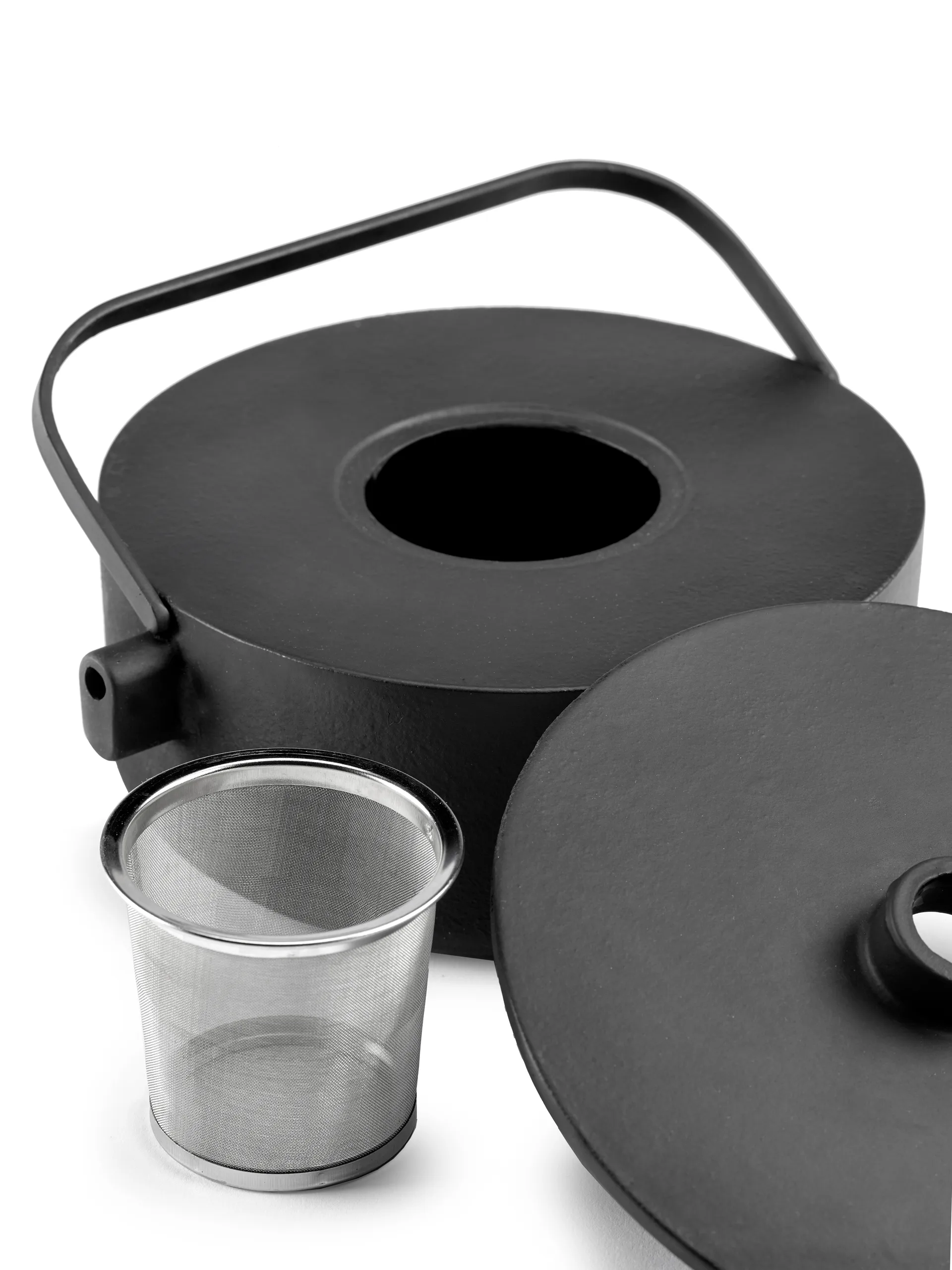 Théière en fonte Collage 1,2 l, Noir Serax