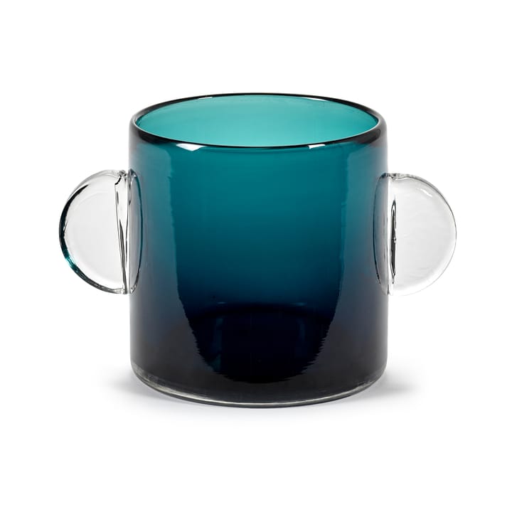 Vase avec anse Wind & Fire 13 cm - Dark blue - Serax