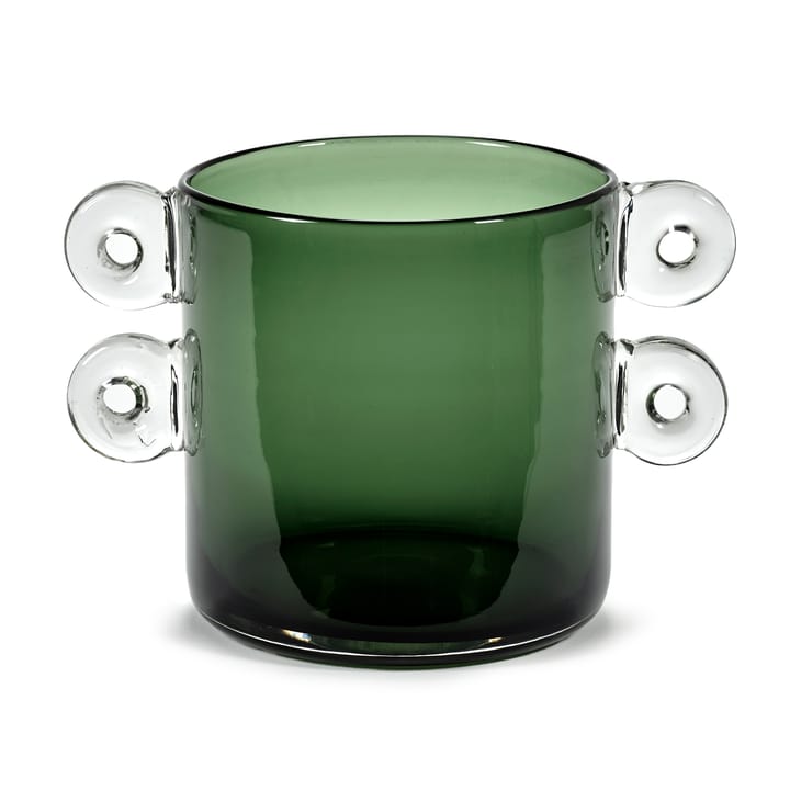 Vase avec anse Wind & Fire 18 cm - Dark green - Serax